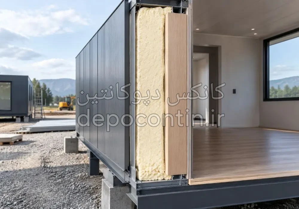 بهترین عایق حرارتی برای کانکس